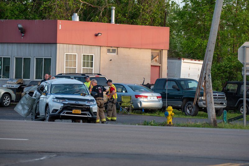 Wheatfield crash claims life of child